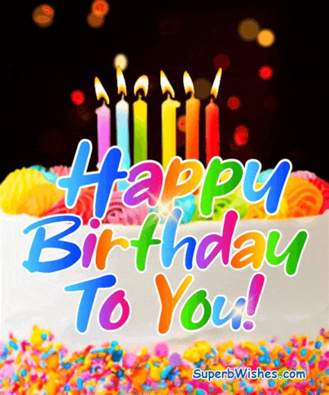 happy birthday wishes gif|Birthday GIFs